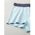 Multipacks Mens Seamless U Convex Cotton Boxers Solid Color Underpants Sets