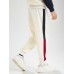 Men Corduroy Character Embroidered Contrast Patchwork Casual Pants