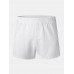 Mens Cotton Solid Color Thin Breathable Loose Comfy Home Shorts Boxers